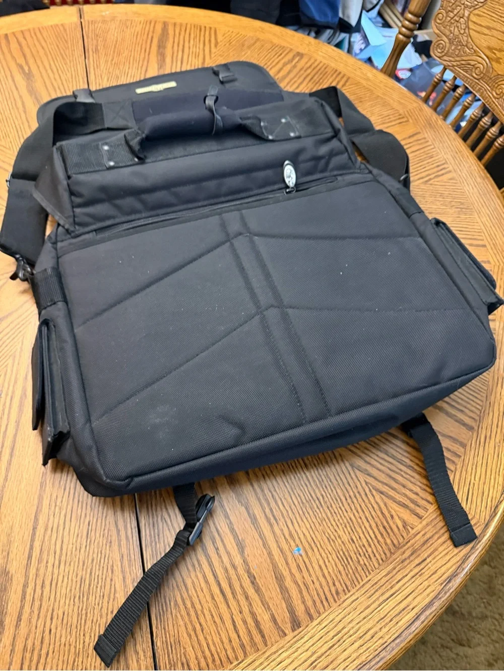 American Century Championship NBC Sports Black Messenger Bag by Armored Gear